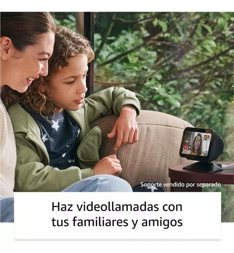 Echo Show 5 (3ª geração) com assistente virtual Alexa de carbono 110V/240V