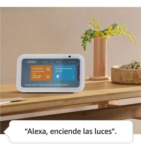 Echo Show 5 (3ª geração) com assistente virtual Alexa de carbono 110V/240V