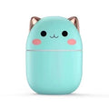 Umidificador De Ar Gato Gatinho Coelho Fofo 200ml Com Claro Noturna Névoa Fresca