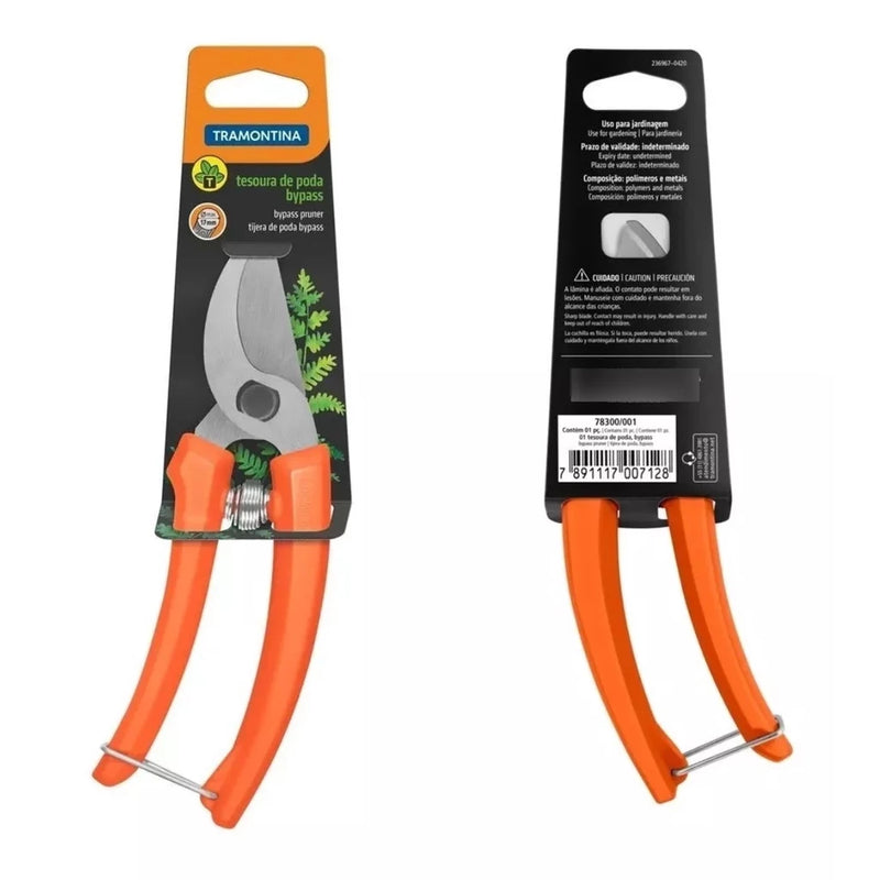 Tesoura de Poda Para Jardinagem Tramontina 78300 Bypass