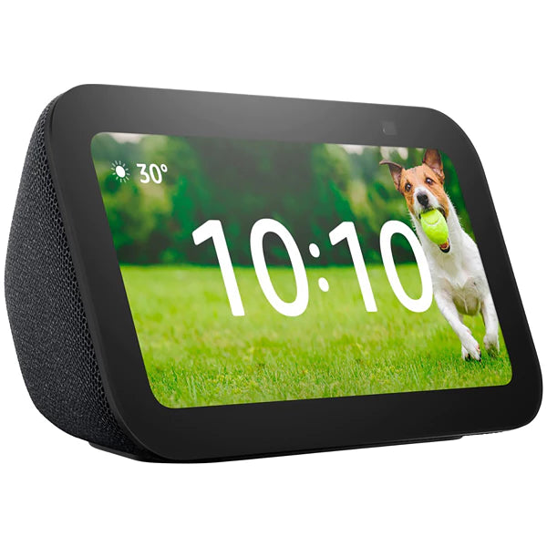 Echo Show 5 (3ª geração) com assistente virtual Alexa de carbono 110V/240V