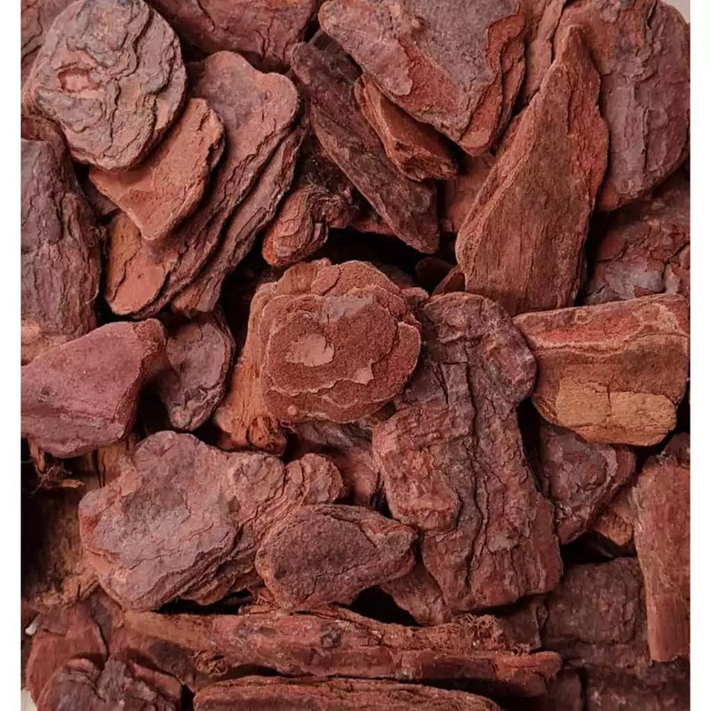 Casca De Pinus Semi Polida Natural Jardinagem Decoração