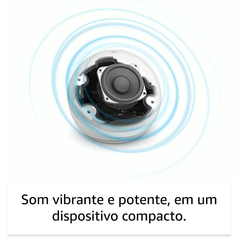 Echo Dot 5ª Geração Alto-falante De 1,73 Preto Amazon B09B8VGCR8 Bivolt