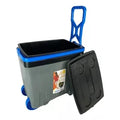 Cooler Termico com Rodinhas 34 Litros Caixa Termica Camping Pesca Praia Super Térmica
