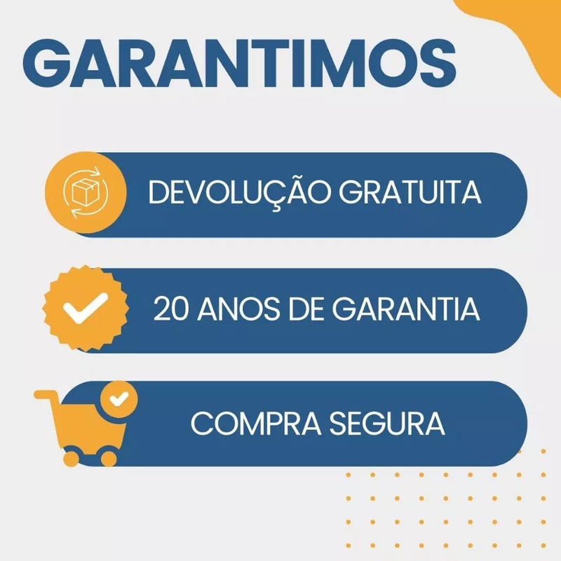Espelho Redondo 40Cm X 40Cm Lapidado com LED COM FONTE Decoração Espelho Para Banheiros