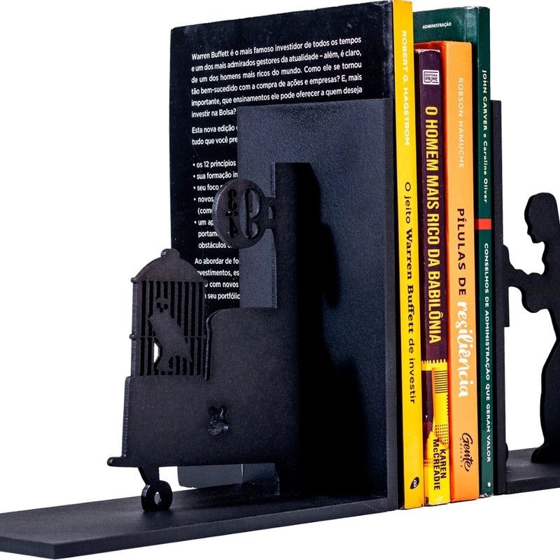 Suporte de livros harry potter estacao 9 3/4 em mdf pronta entrega