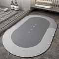 kit Tapete para Banheiro de Secagem Rápida e Super Absorvente - Ideal para Chuveiro, Cozinha e Varanda