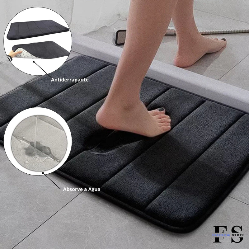 Kit Tapete de Banheiro Decoração em Relevo Lavatório Banheiro Sala