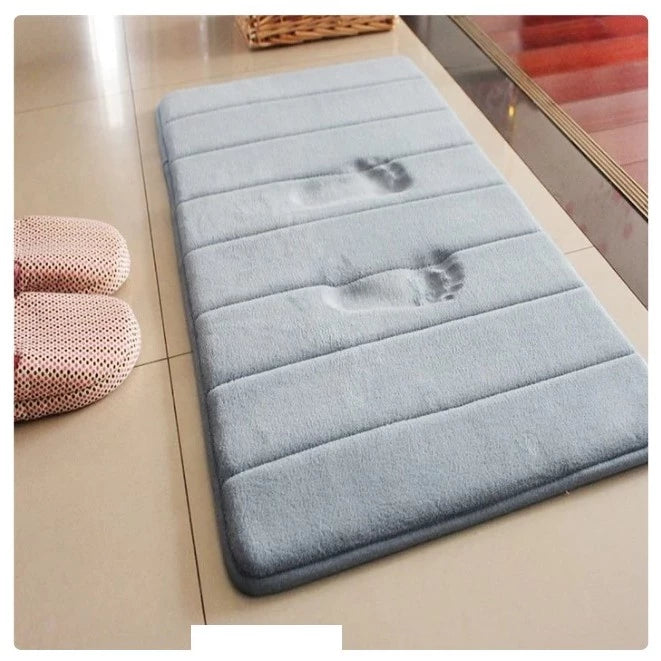 Kit Tapete de Banheiro Decoração em Relevo Lavatório Banheiro Sala