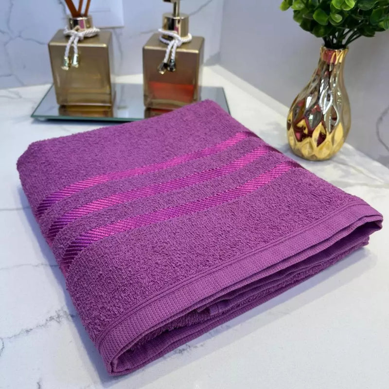 Toalha de Banho Super Luxo Felpuda Ultra Macia 100% Algodão Puro 1,30x65 Alta Absorção Cor Vibrante