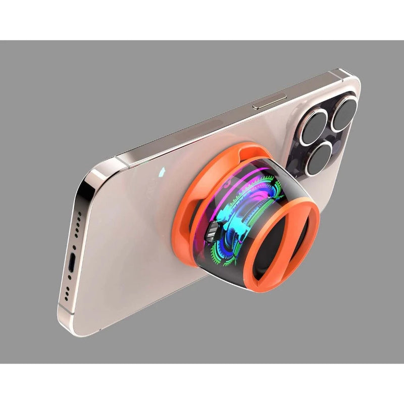 Edificador Hecate G200 Portátil Bluetooth 5.4Magnético Mini Caixa De Som RGB Iluminação Alto-falante ao Ar Livre
