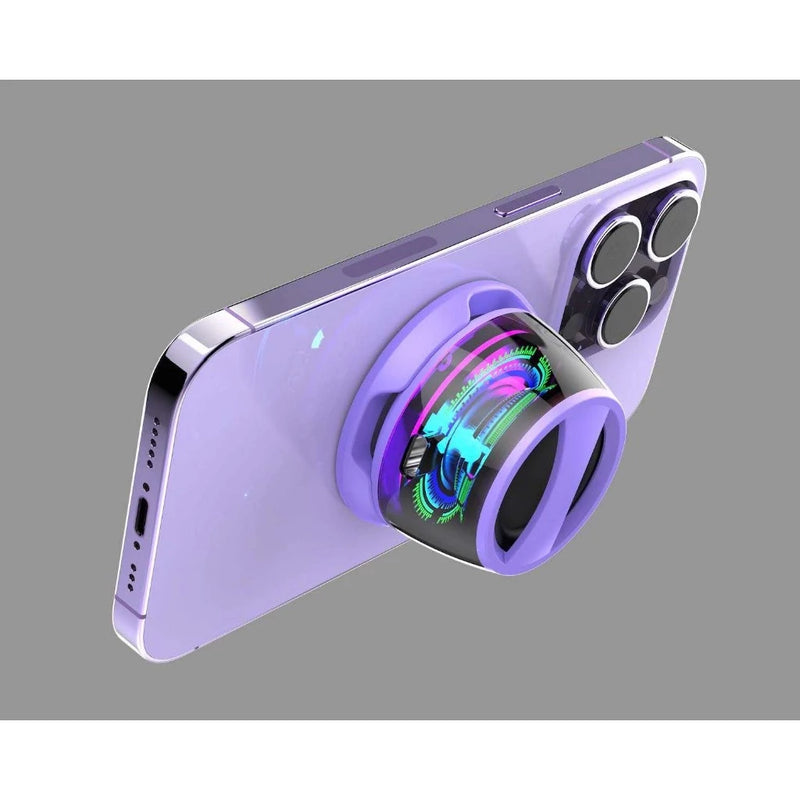 Edificador Hecate G200 Portátil Bluetooth 5.4Magnético Mini Caixa De Som RGB Iluminação Alto-falante ao Ar Livre