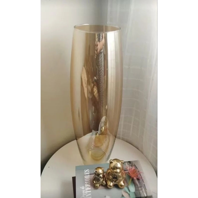PICASSO 54CM PrOnTa EnTrEgA ÂMBAR Explêndido vaso de vidro PJCASABONITA