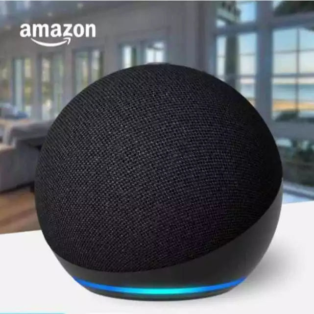Echo Dot 5ª Geração Alto-falante De 1,73 Preto Amazon B09B8VGCR8 Bivolt