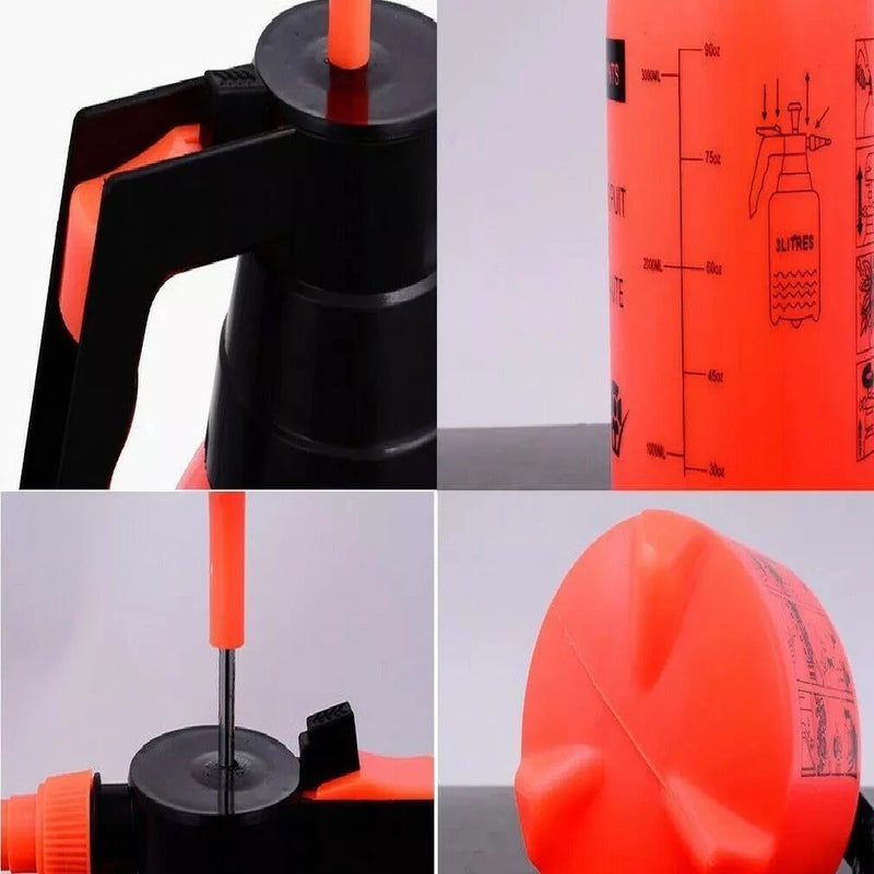 Pulverizador Borrifador Spray Para Jardinagem Multiuso Alta Pressão 2 Litros Com Trava