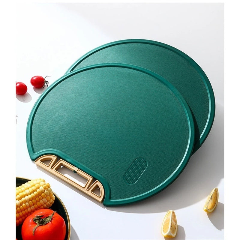 Tábua De Corte Antibacteriana À Prova De Mofo 30/35cm Com Suporte Em Pé Para Cozinha