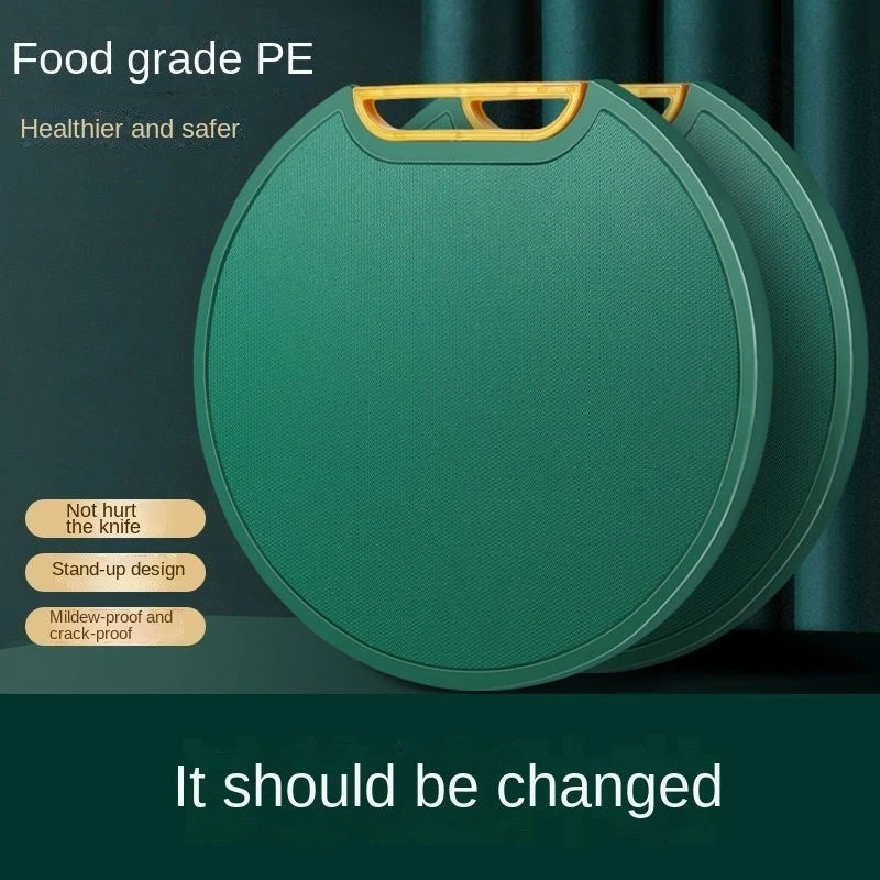 Tábua De Corte Antibacteriana À Prova De Mofo 30/35cm Com Suporte Em Pé Para Cozinha